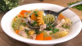 The Best Health Soup for when you’re Feeling Sick! So delicious you'll want more!