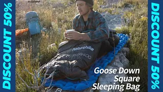 Naturehike Goose Down Sleeping Bag CW400 Waterproof Sleeping Bags Review