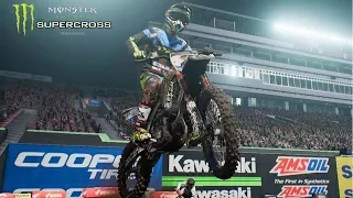 Monster Energy Supercross 2018 прохождение (стрим)