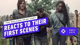 The Walking Dead: Norman Reedus, Jeffrey Dean Morgan REWATCH Their First Scenes - Comic Con 2019