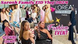 Sarosh Family EID DAAWAT VLOG! Attending a Special Awards Function! Final PACKING! #HustleWSar