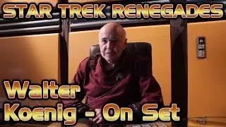 Walter Koenig On Set - Star Trek Renegades