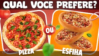 o que você prefere? Edição Comidas