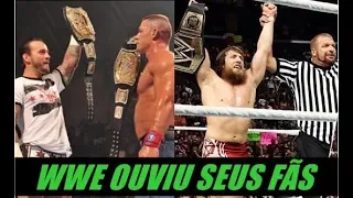 5 VEZES QUE A WWE OUVIU OS FÃS