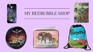 My Redbubble shop / Clothes and Accessories by Gloria Sánchez