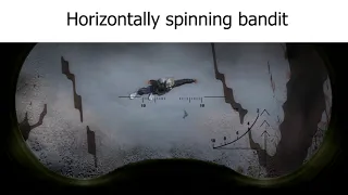 horizontally spinning bandit