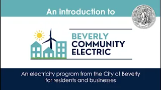 Beverly Community Electric Info Session - March 4, 2024