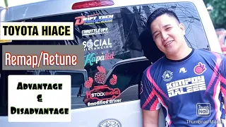 Usapang TOYOTA HIACE remap/retune ADVANTAGE & DISADVANTAGE @kimpoydaleee