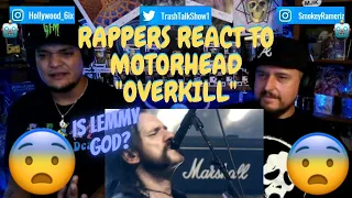 Rappers React To Motorhead "Overkill"!!! LIVE