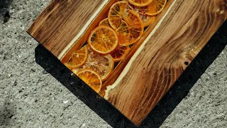 Woodworking - Unusual serving BOARD! Необычная доска для сервировки