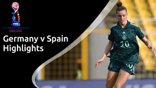 Highlights: Germany v Spain - FIFA U-17 Women's World Cup 2022 Semi-Final