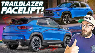 2024 Chevy Trailblazer just got a handsome new face!