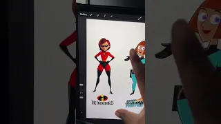 Fusing Mrs. Incredible and Maddie Fenton!! Who should I do next? #artists #fulltimeartist #artshorts