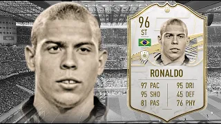 FIFA 21: RONALDO NAZARIO 96 PRIME ICON PLAYER REVIEW I FIFA 21 ULTIMATE TEAM