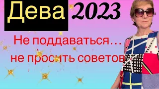 🔴 ДЕВА 2023 🔴 Не поддаваться…. не просить советов…. от Розанна Княжанская