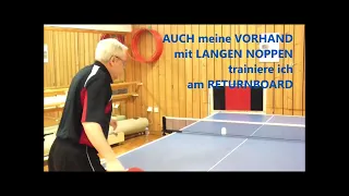 7 Tischtennis Übungen auch mit dem RETURNBOARD Erfinder