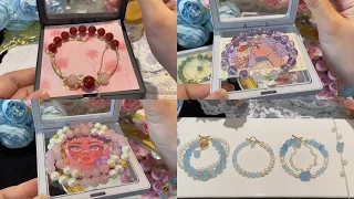 Beautiful pearl bracelet packaging asmr version tiktok compilation