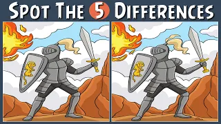 ⚔️🛡️ Seek the Knight's Quest Spot the Difference and Prove Your Valor in the Realm!