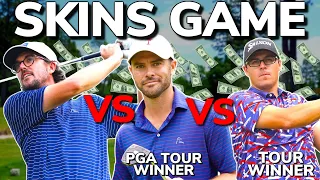 YouTube’s Best Money Match! Playing Golf For BIG Dollars!! So Many EAGLES.