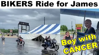 Bikers Ride by 10 year old boy with Cancer BENEFIT RIDE and SILENT AUCTION
