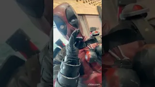 Deadpool te enseña a hacer su traje #deadpool #cosplayer #cosplay #marvel #fypシ #lentejas