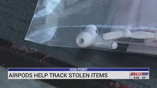 AirPods help track Davidson County family's stolen items