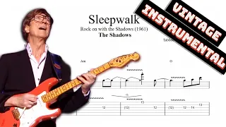 The Shadows - Sleepwalk TAB - vintage guitar tabs (PDF + Guitar Pro)