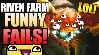 RIVEN KEY FARMING GONE WRONG! | Funny Last Wish Raid Farming Fail Gameplay!
