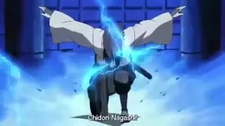 Sasuke - Mega Chidori Nagashi
