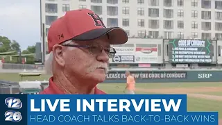 Live interview with title-winning Harlem baseball coach