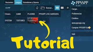 Tutorial: como instalar juegos al emulador de PSP en Android 11/12/13