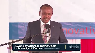 LISTEN TO GOVERNOR MUTULA JR'S SPEECH IN FRONT OF PRESIDENT RUTO IN KONZA!!