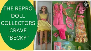 UNBOXING (VINTAGE/REPRO) Barbie The MYSTERIOUS BECKY DOLL