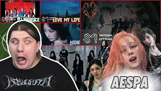 (HOT) aespa 에스파 'Armageddon' + 'Licorice' + 'Live My Life' + 'Mine' | REACTION