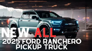 WOW Revealed! Ford 2025 Ford Ranchero Pickup Truck... Use Tesla's Supercharger Network