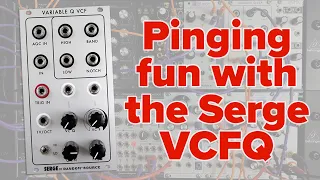 Filter ping sequencer patch breakdown | Serge VCFQ & Joranalogue Step 8