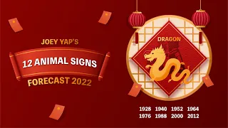 2022 Animal Signs Forecast: Dragon [Joey Yap]