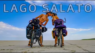 Il LAGO SALATO più grande della Turchia: TUTTA la TURCHIA in BICICLETTA - la VIA della SETA in BICI