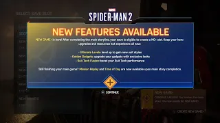 Marvels Spider-man 2 New update- NG+ new features+ white symbiote suit gameplay