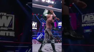 Kenny Omega with the One Winged Angel during AEW Dynamite!