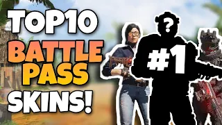 My TOP 10 Favorite BATTLE PASS Character Skins in Call of Duty Mobile! COD Mobile