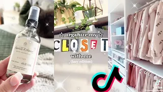 satisfying room cleaning and closet organizing tiktok compilation ❤️