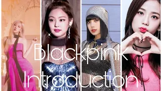Blackpink Introducing themselves..