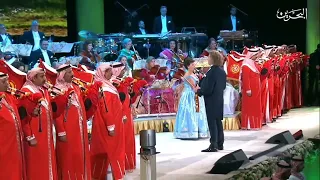 André Rieu & Bahrain Police Pipe Band - Highland Cathedral - 2023 In Bahrain - Official broadcast