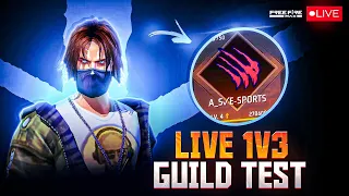 🔴LIVE  Free Fire |4v4 Limited |Guild Test|Guild War|A_S Savage - Garena Free Fire@NonstopGaming_