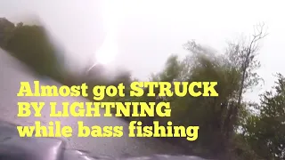 Almost STRUCK BY LIGHTNING || 6 BASS in 30 minutes...