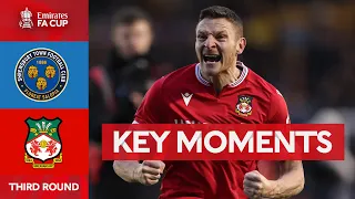 Shrewsbury Town v Wrexham | Key Moments | Third Round | Emirates FA Cup 2023-24