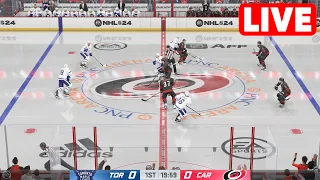 NHL LIVE🔴 Toronto Maple Leafs vs Carolina Hurricanes - 24th March 2024 | NHL Full Match - NHL 24