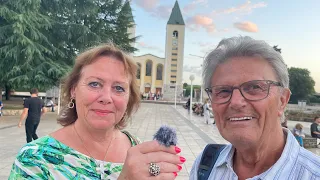 Powerful Testimony Catherine and Bernhard from England - We have come since 1987 to Medjugorje