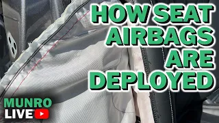 Automotive Fabrics, How Seat Airbags Are Deployed.